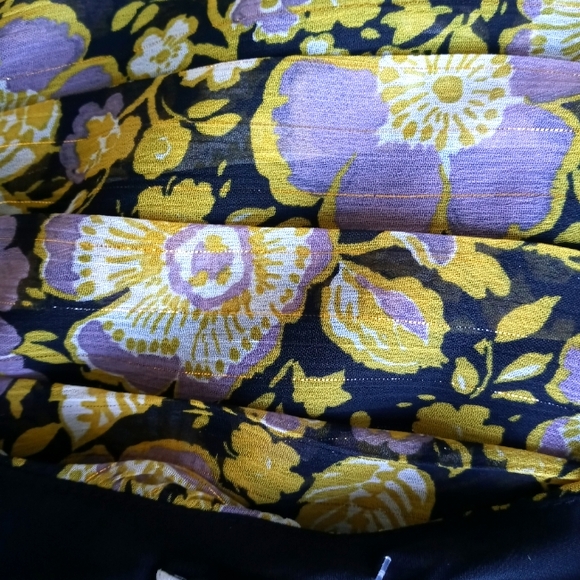 Zara One Shoulder Floral Mini Dress Women's Size X-Small NEW - Picture 11 of 12